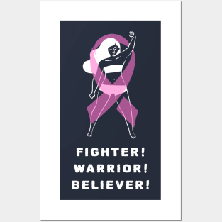 Breast Cancer Warrior Posters and Art